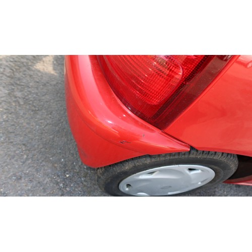 1720 - Suzuki Alto GL 3 dr Hatchback, red, WA51 FRX, 1st Reg 01/09/2001, 5 spd manual petrol 993cc, MoT to ... 