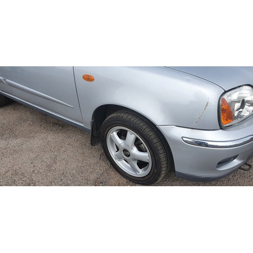 1721 - Nissan Micra SE, 5 dr hatch Silver, Reg KU51 KWT, 01/09/2001, 5 spd manual petrol 1348cc, MoT NONE E... 