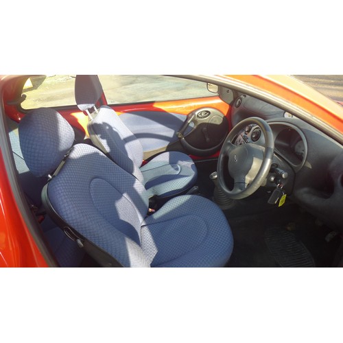 1722 - Ford KA, Red 3 dr Hatchback, Reg; WD04 UEM, 1st Reg 31/07/2004, 5 spd manual petrol, 1297cc, MoT to ... 