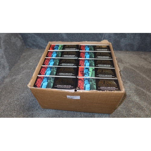 3127 - A box containing a quantity of various Doctor Who collectible trading cards, inner boxes have been o... 