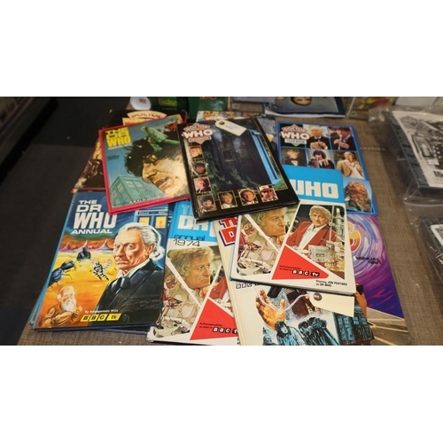3132 - A quantity of various Doctor Who annuals, inc 2 x 1965, 1974, 1978, 1979, 1981 etc