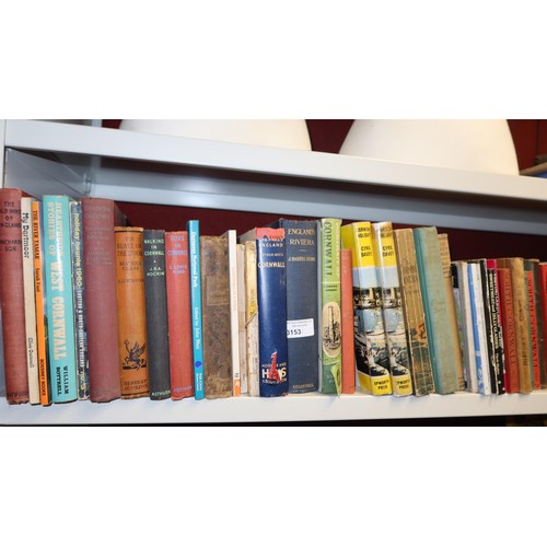 3153 - A collection of interesting books on the West Country and a collection of vintage Observer books (2 ... 