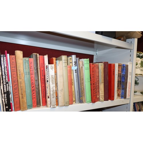 3153 - A collection of interesting books on the West Country and a collection of vintage Observer books (2 ... 