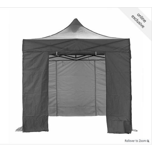212 - 1 Airwave 3m x 3m grey gazebo RRP £140