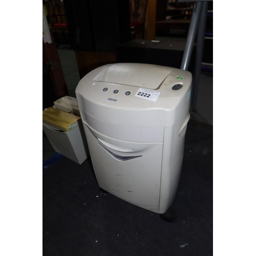 2222 - 1 paper shredder by Sigma  type DS400, 240v (Trade)