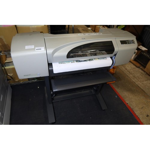 2225 - A wide format inkjet plotter/printer by HP type Design Jet 500 with stand (Trade)