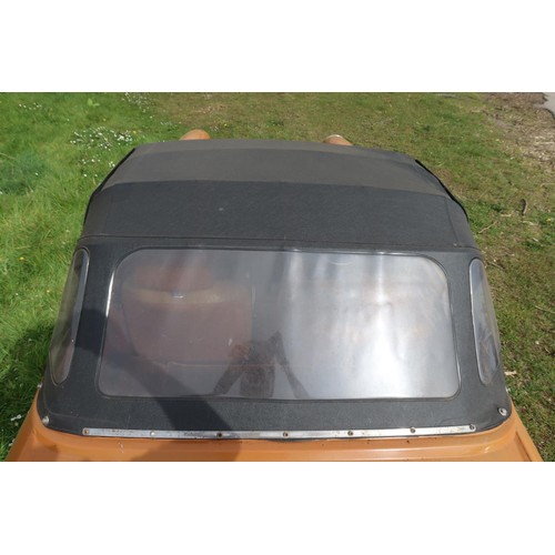 4 - MG Midget Mk 111,  Bronze, reg. no. SAP 562N, 13/08/1974, manual 4 spd gearbox, odometer reads 94,03... 