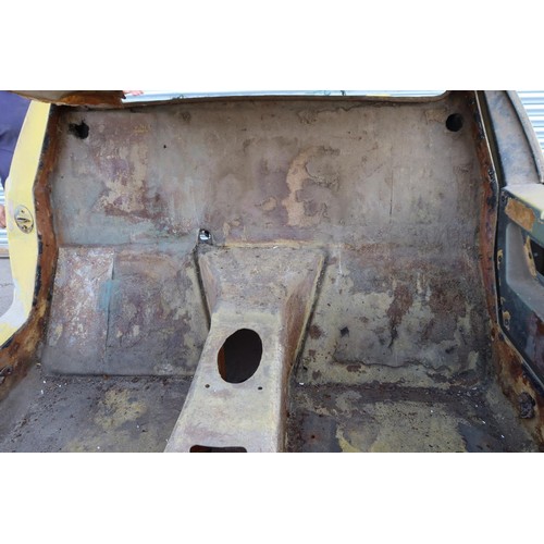 9 - Lotus Europa Twin Cam Body shell circa 1972, No v5 or Chassis plate. Has received some body repair f... 