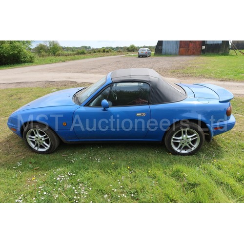 6 - Mazda MX-5  Eunos Roadster, blue, Reg. no. G468 CLE, 1st registered 22/07/1997 in UK, manufactured i... 