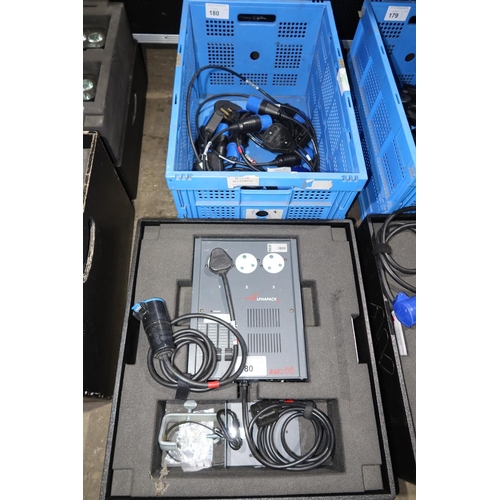 180 - 1 Zero 88 Alpha Pack 2 lighting power controller supplied with various accessories in a black stacki... 