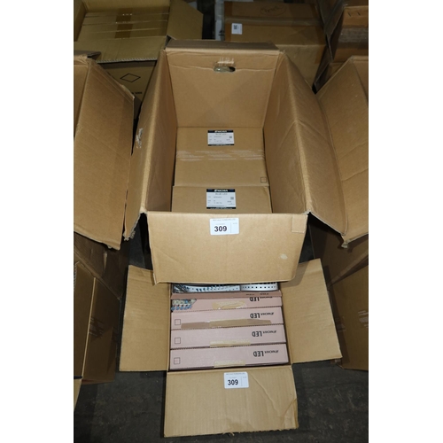 309 - 2 sealed boxes and 1 open box containing a quantity of approximately 45,000 Nichia Blue LED's type N... 