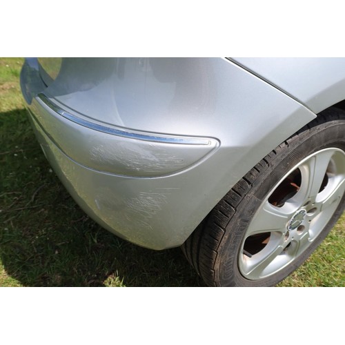 174 - Mercedes A170 Avantgarde SE CVT 5 Dr hatchback Silver, Reg: LV57 GCZ, 1st Reg: 26/09/2007, Variable ... 