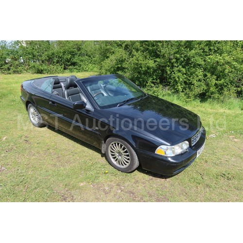 170 - Volvo C70 Turbo Auto Convertible Black, Reg: NDO5 NHO, 1st reg. 09/05/2005, 5 Spd Auto petrol 1984cc... 