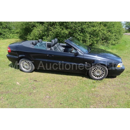 170 - Volvo C70 Turbo Auto Convertible Black, Reg: NDO5 NHO, 1st reg. 09/05/2005, 5 Spd Auto petrol 1984cc... 