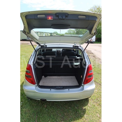 174 - Mercedes A170 Avantgarde SE CVT 5 Dr hatchback Silver, Reg: LV57 GCZ, 1st Reg: 26/09/2007, Variable ... 