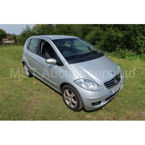 174 - Mercedes A170 Avantgarde SE CVT 5 Dr hatchback Silver, Reg: LV57 GCZ, 1st Reg: 26/09/2007, Variable ... 