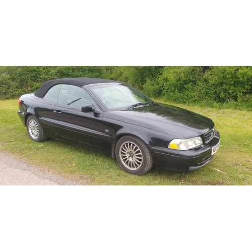 170 - Volvo C70 Turbo Auto Convertible Black, Reg: NDO5 NHO, 1st reg. 09/05/2005, 5 Spd Auto petrol 1984cc... 