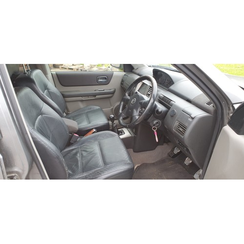 175 - Nissan X-Trail Aventura DCi grey Estate 4x4. Reg BV07 WBZ, 1st Reg. 29/06/2007, 6 spd manual diesel ... 