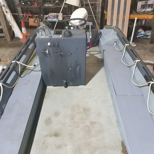 539 - 17 ft Fibreglass Rigid Raider Mk 1 RTK circa 1990. major refit in 2010, fitted with New 60hp Evinrud... 