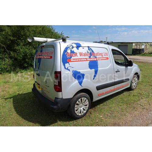 542 - Citroen Berlingo 625 Enterprise H Panel van, Reg: CE15 NMM, 1st Reg 31/03/2015, 5 spd manual diesel ... 