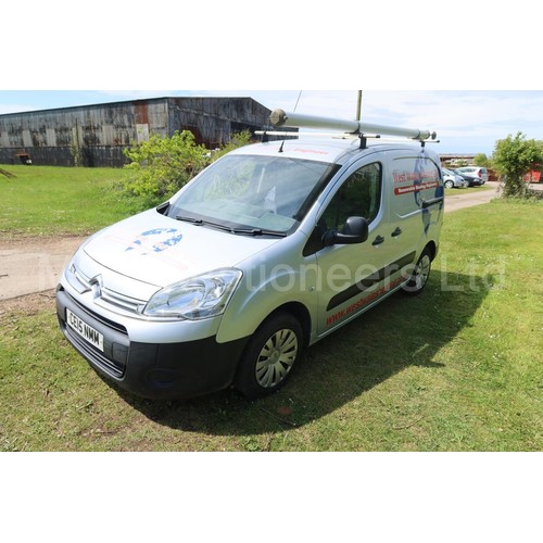 542 - Citroen Berlingo 625 Enterprise H Panel van, Reg: CE15 NMM, 1st Reg 31/03/2015, 5 spd manual diesel ... 