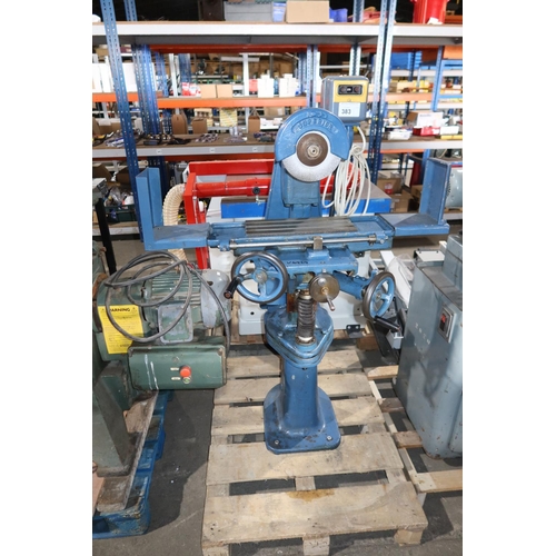 383 - 1 surface grinder by Superior, machine no. WO 27580, 3ph