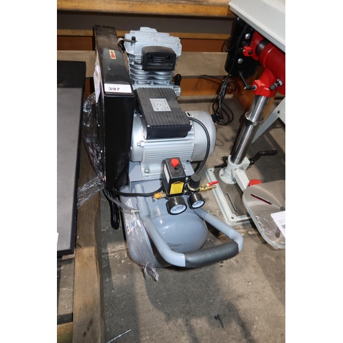 397 - 1 compressor type Trade AT350C, 3HP, 50L, 240v RRP £319 - Returned within 14 days of purchase. Inspe... 