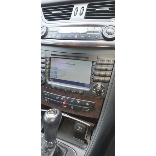 544 - Mercedes CLS Diesel Coupe CL320 CDI 4Dr TIP Auto, Silver, Reg CX55 BGF, 1st Reg 01/09/2005, 2987cc D... 