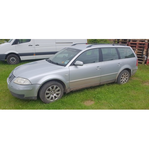 545 - Volkswagon Passat SE TDi diesel, Estate Reg: WG03 VZB, 1st Reg 15/08/2003, Mot expires on 27th Octob... 