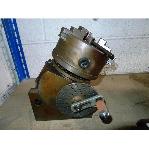 102 - 1 dividing head with tail stock by Homge type SS-1