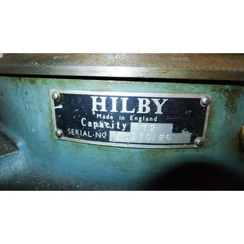 103 - 1 engineers rotary table by Hilby - 12 inch / 30cm