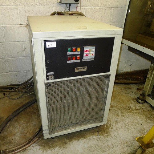 117 - 1 cooling unit by Tool-Temp type TT-9500, 3ph. This item was used daily until last week.