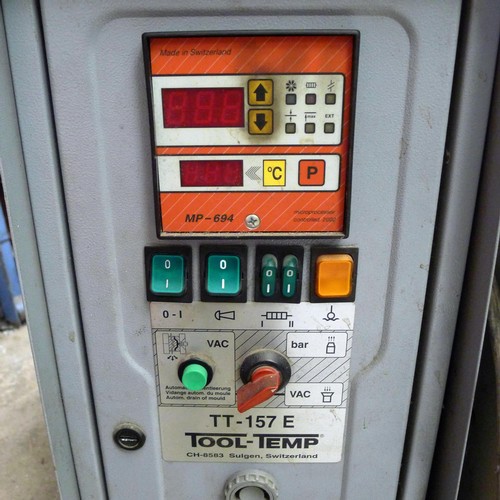 121 - 2 temperature control units by Tool-Temp both model TT-157E, 3ph. Please note that both of these uni... 