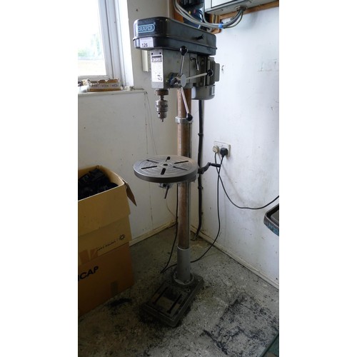 126 - 1 pillar drill by Draper type D16/16F, 240v