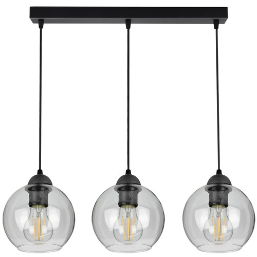 153 - 1 Crags 3-light kitchen island globe pendant light RRP £169