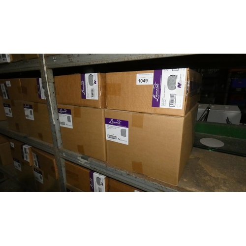 1049 - 2 x boxes each containing a hand towel dispenser and 2 boxes each containing a twin toilet roll disp... 