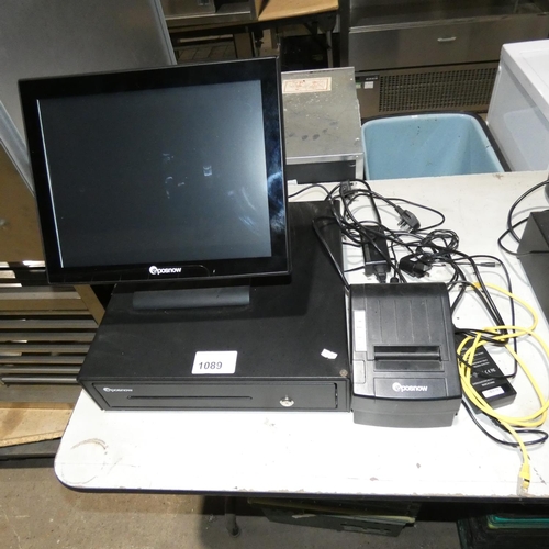 1089 - An EPOS System with an Epos-now touch screen, running windows 10 Enterprise 2015 LTSB, 1.8ghz proces... 