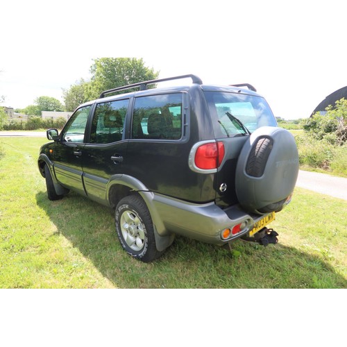 3589 - Nissan Terrano SE TD Auto 4x4 Estate. Reg: PM03 CWN, 23/04/2003, MoT Expired 26/04/2022.. , 5 Door E... 