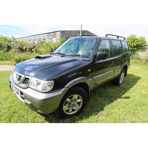 3589 - Nissan Terrano SE TD Auto 4x4 Estate. Reg: PM03 CWN, 23/04/2003, MoT Expired 26/04/2022.. , 5 Door E... 