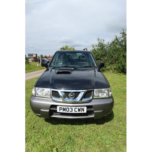 3589 - Nissan Terrano SE TD Auto 4x4 Estate. Reg: PM03 CWN, 23/04/2003, MoT Expired 26/04/2022.. , 5 Door E... 