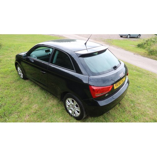 3591 - Audi A1 SE TDi, 3 Dr hatchback , Black, Reg  RE60 BZF, 26/11/2010, 5 spd manual diesel 1598cc. MoT t... 