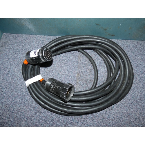 2049 - 1 x Socapex 19 pin cable - 10m long (Trade)