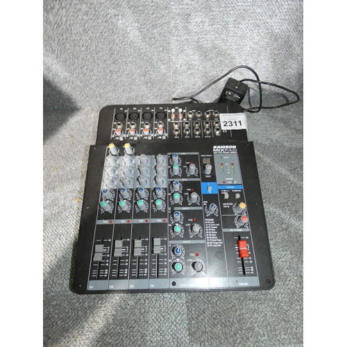 2311 - 1 mixing console by Samson type Mix Pad MXP124FX (Trade)