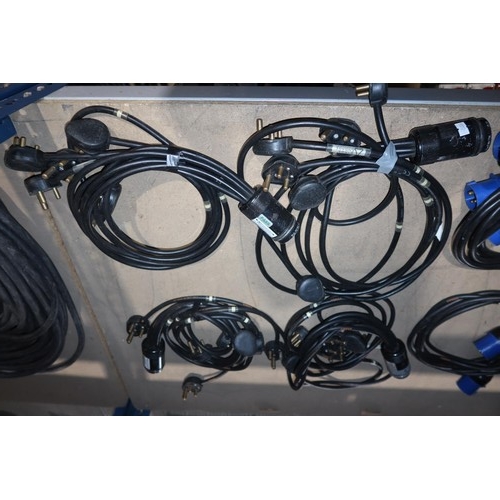 2032 - 2 x Proel analogue rack mount dimmer packs type PLDM6K pre-wired to a rack mount with a 3ph plug fit... 