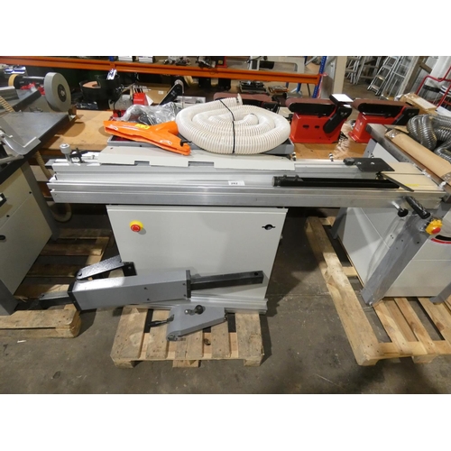 282 - 1 Trade AT315PS/PS315 panel saw 240v - Missing tilt mechanism, blade and other parts. Does run up fi... 