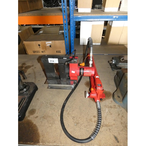 314 - 1 manual hydraulic bending tool type GB-150D, power 16T