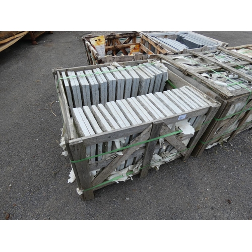 705 - 1 crate containing approx 52 slabs of Granite each approx 600 x 300mm