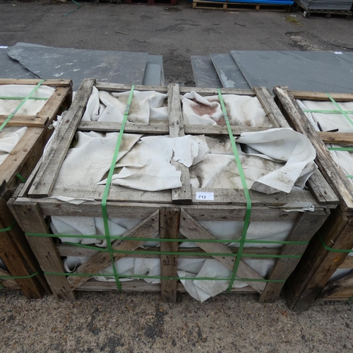 1 crate containing approx 72 slabs of Granite each approx 600 x 300mm