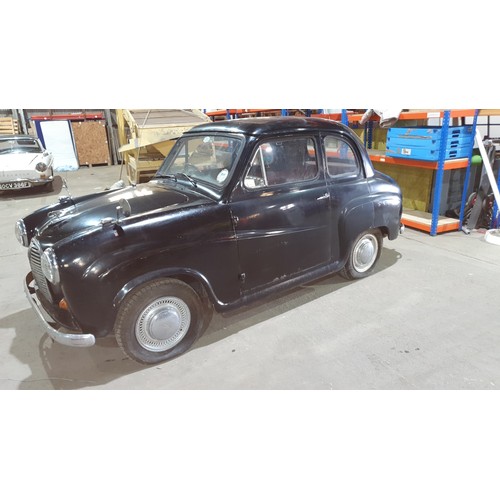 667 - Austin A30, 2 door saloon, Black, Reg: VUO 515, First reg 3rd Oct 1956, 800cc petrol, Mileage 48,976... 