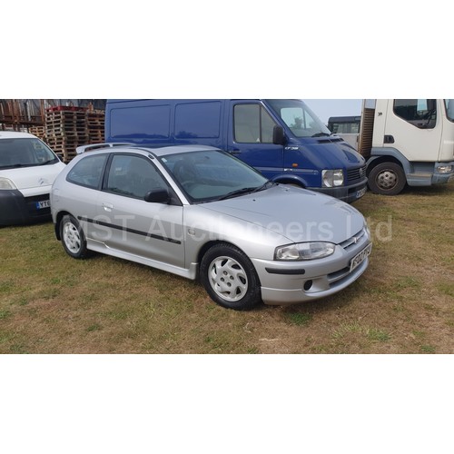 662 - Mitsubishi Colt Mirage, Silver, 3 dr hatchback, Reg WF02 PYU, 29/04/2002, 5 Spd manual petrol 1597cc... 